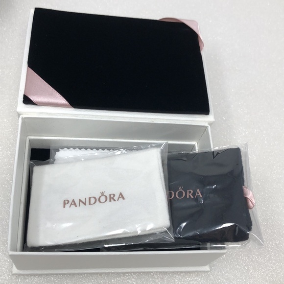 NEW Pandora Jewelry Collectors Cleaning & Storage Kit With Heart Keychain Tool - Picture 7 of 9
